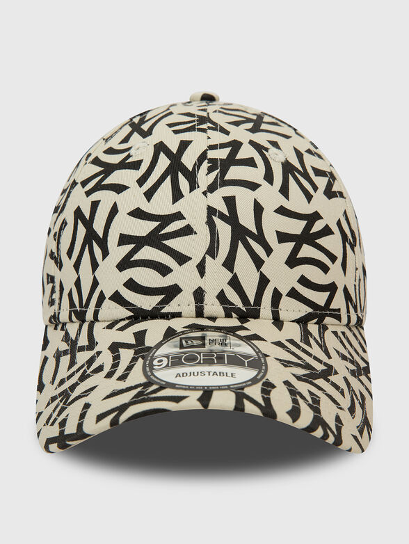 NEW YORK YANKEES 9FORTY monogram print cap - 1