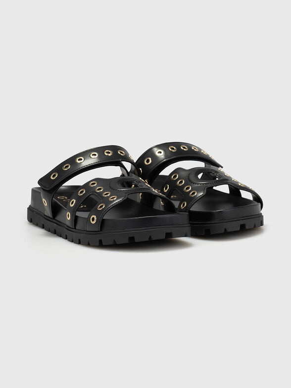 FASHIE slippers with studs - 2