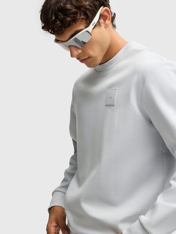 Sweatshirt with stitching - 4