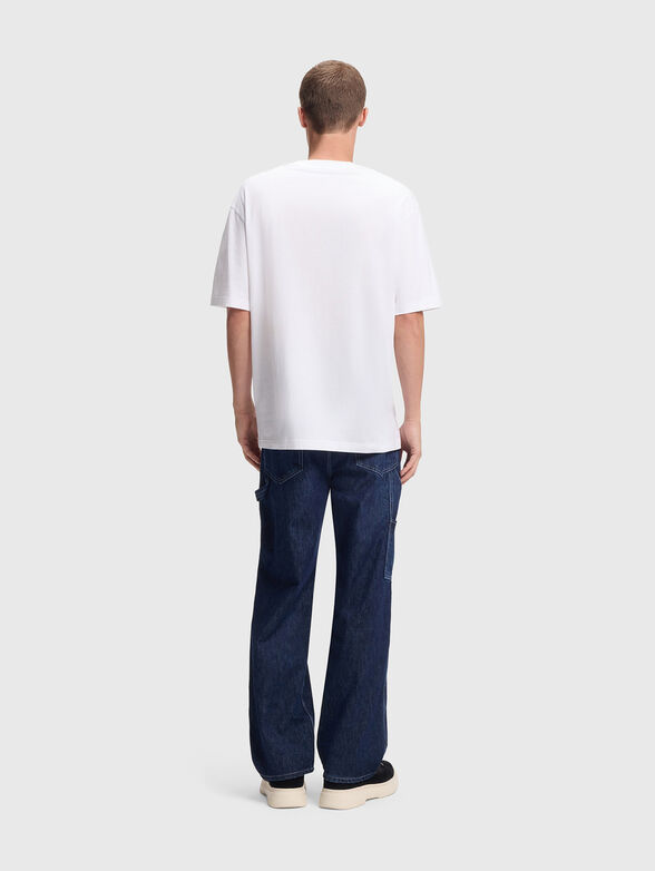 Crew neck T-shirt with print - 3