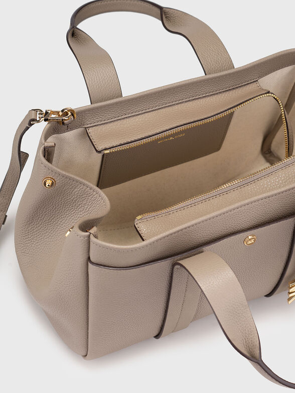 Large leather handbag - 6