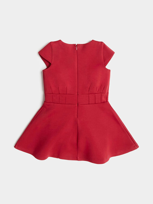 LAURETTE dress in red color - 2