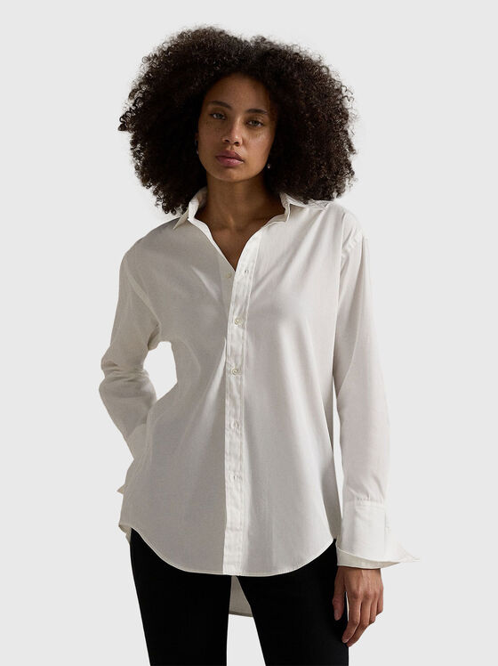 CRLINE long sleeved cotton shirt - 1