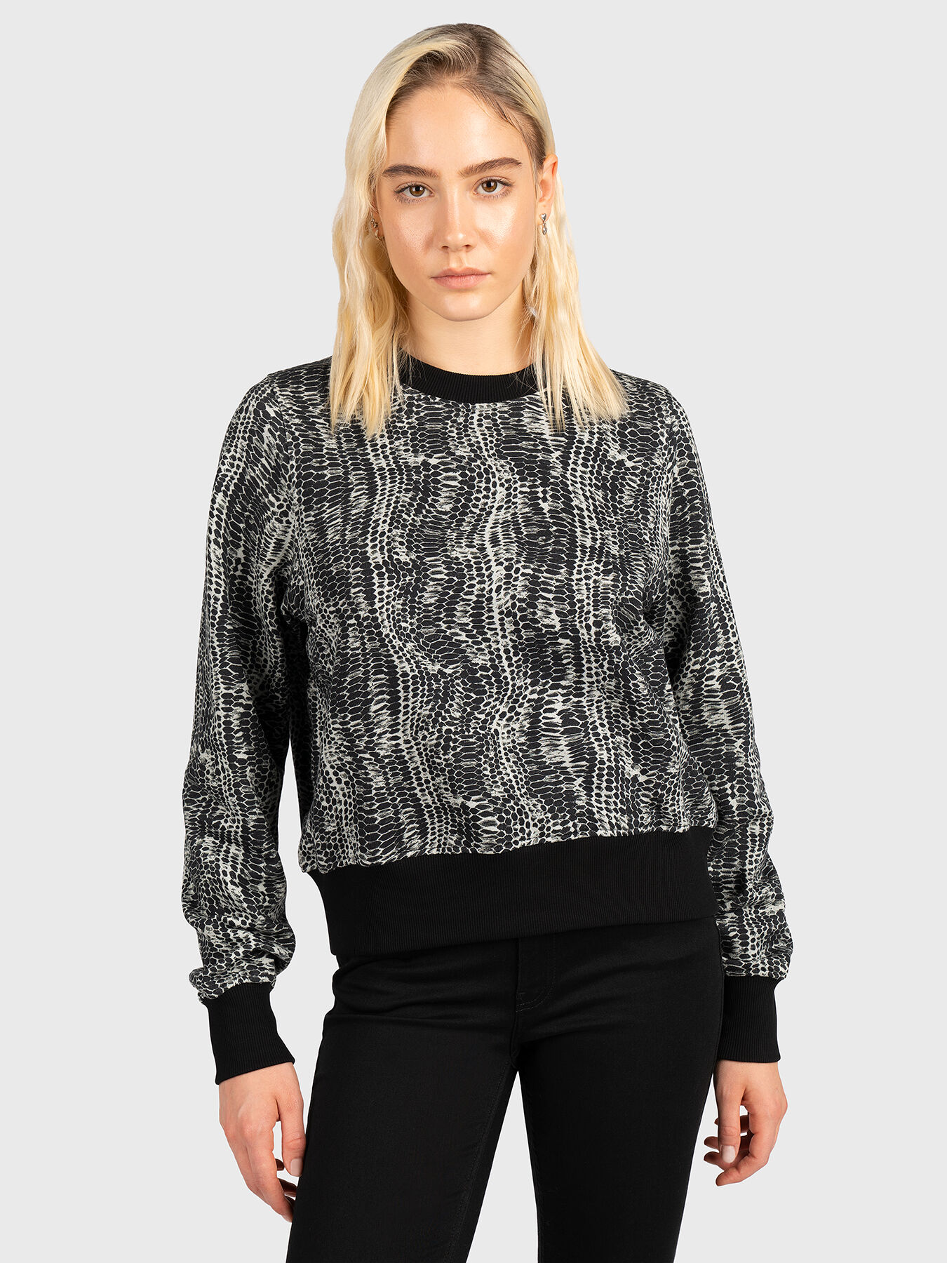 Snake print jumper online