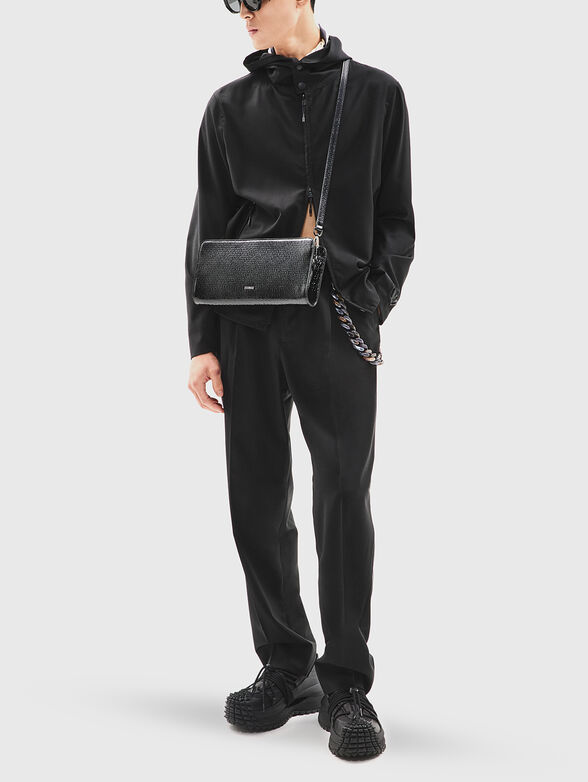 Black jacket with hood - 1