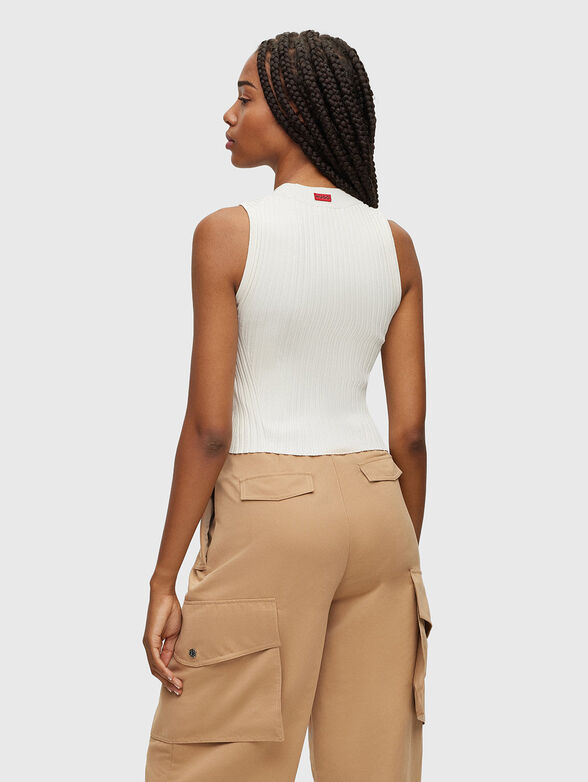SHAREY asymmetrical detail top - 3