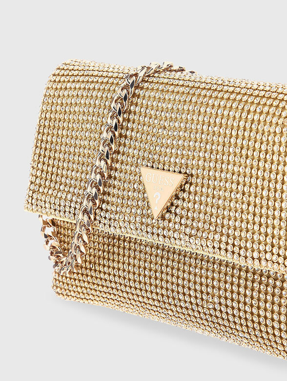 ZALINA clutch with rhinestones - 5