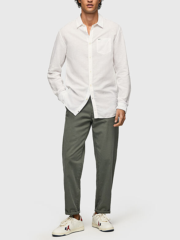 PARKER shirt in linen blend - 2