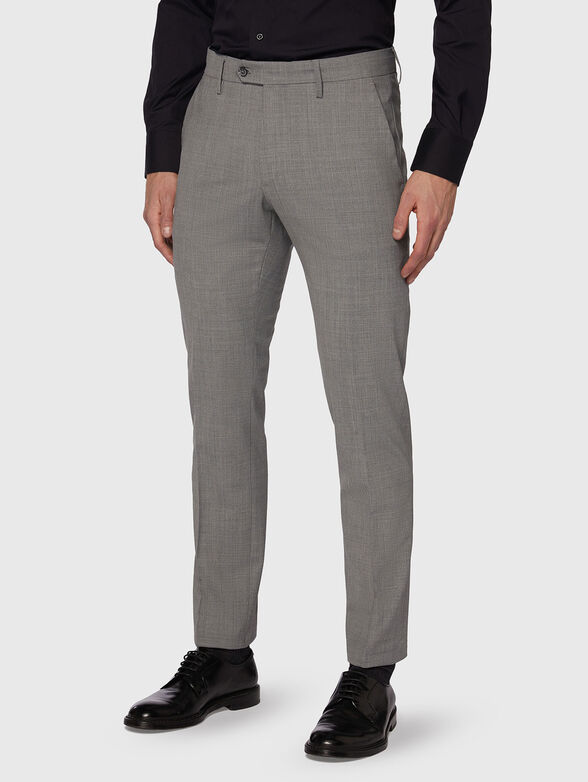 Slim pants in grey - 1