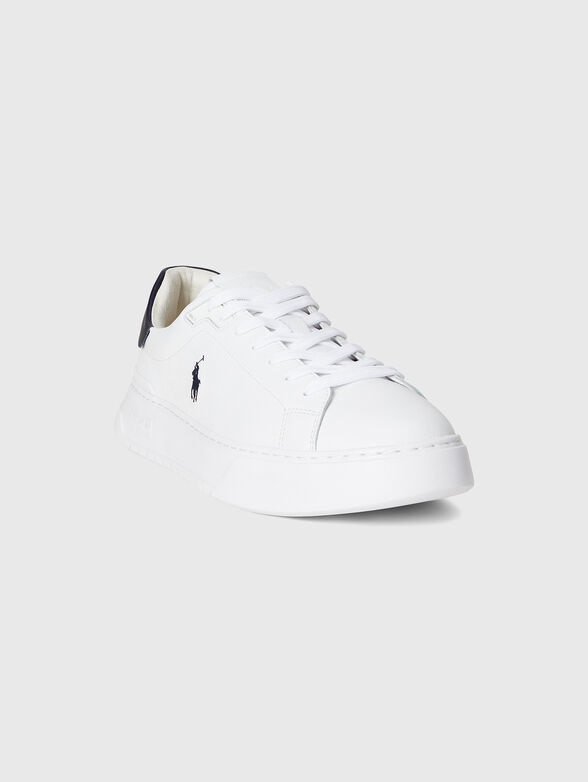 White leather sneakers - 2