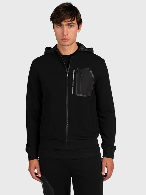 Sweatshirt with accent detail - 1