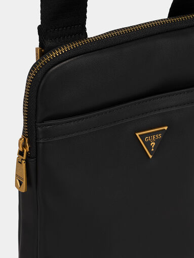 SCALA crossbody bag with triangular logo detail - 5