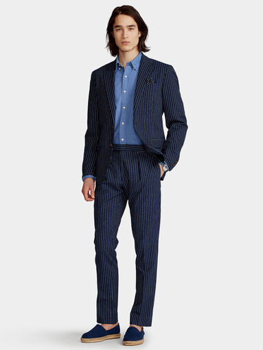 Shirt with buttons on the collar - 5