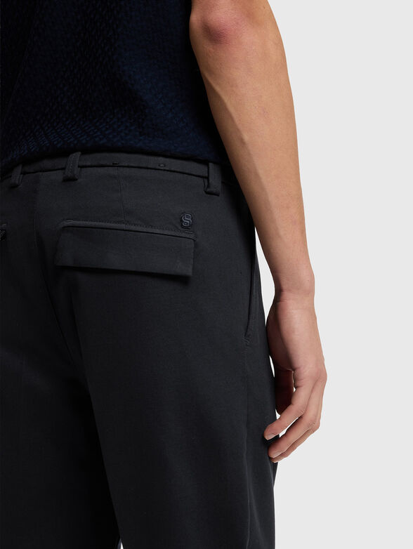 Straight cotton trousers - 3