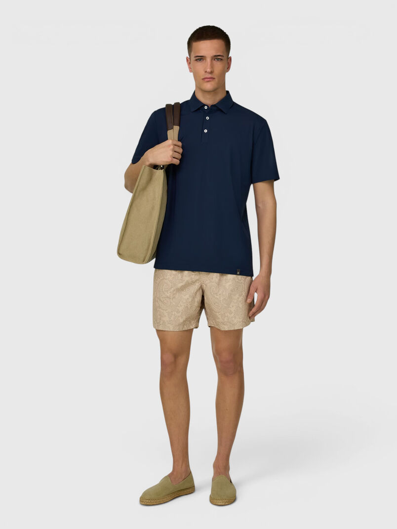 Beige beach shorts - 3