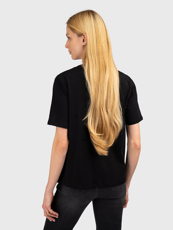 T-shirt with appliqu&eacute;s rhinestone - 2