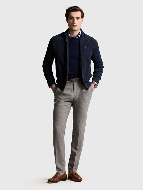 Cardigan with zip - 1