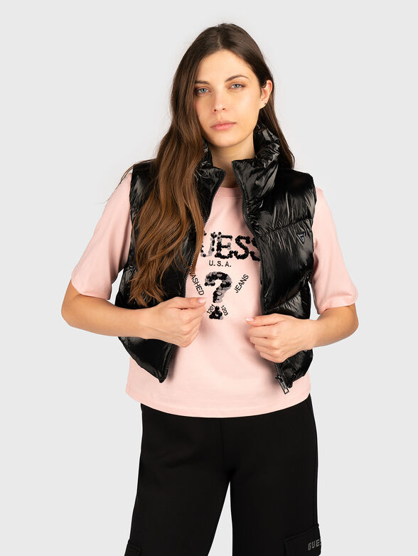 Short vest with logo - 1