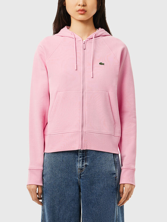 Dark blue sweatshirt with logo - 1