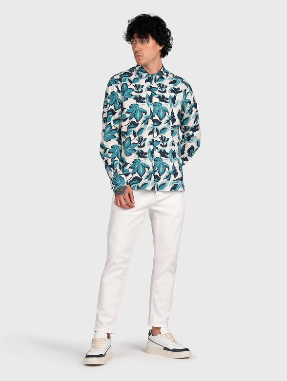 BARCELONA floral printed shirt - 2