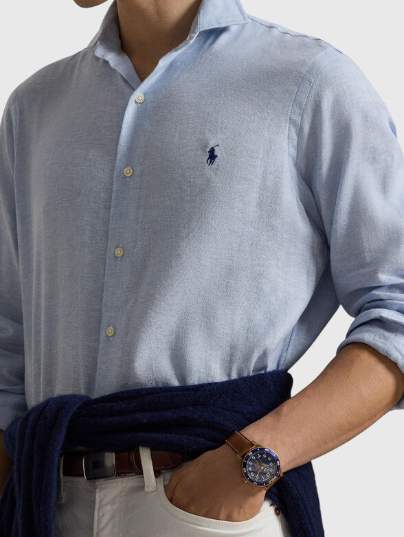 Blue shirt - 4