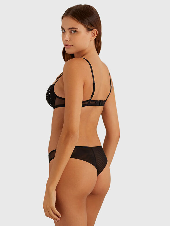 CRYSTAL bra with push-up effect  - 3