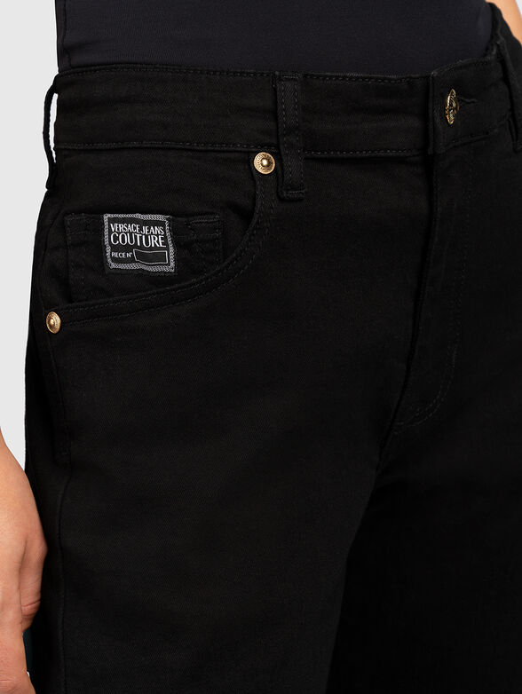 RIVER Straight-fit jeans in black  - 4