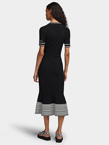 Mermaid dress in black - 4