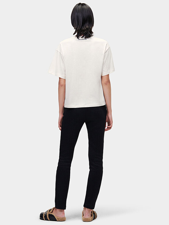 KARL MONOGRAM black T-shirt - 2