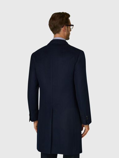 Single breasted wool coat - 3