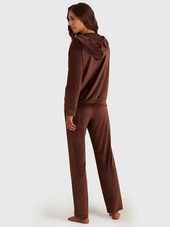 CHEENILLE black pants - 2