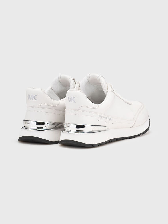 NOVA leather sneakers with contrast sole - 3