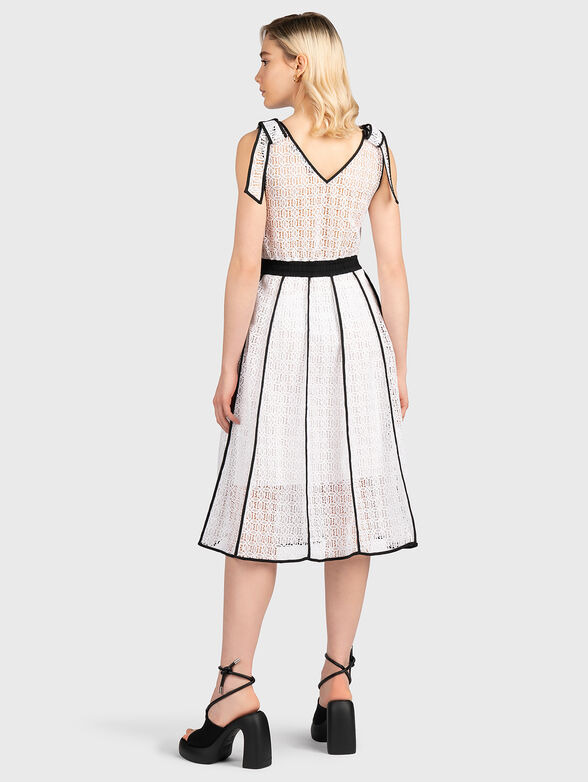 KL lace dress with embroidery brand Karl Lagerfeld — Globalbrandsstore