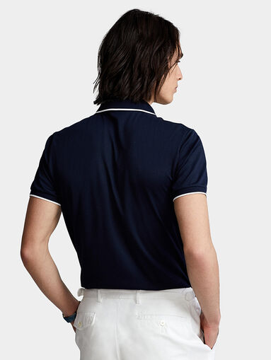 Polo shirt with contrasting stripes  - 3