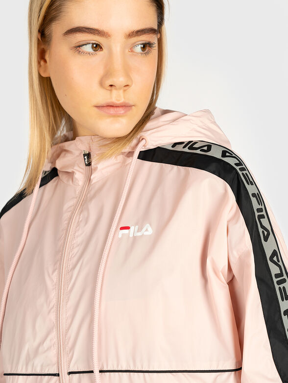 Jacket TEDRA with contrasting logo bands - 2