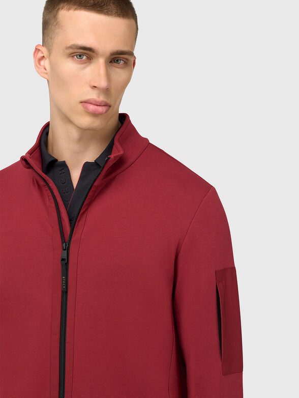 Sweatshirt in red - 4
