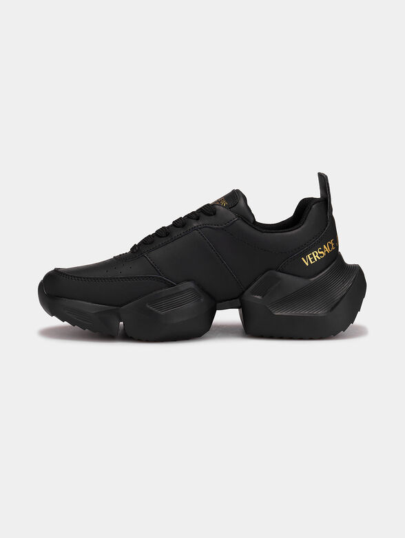 FONDO GRAVITY sneakers with gold logo accents - 4