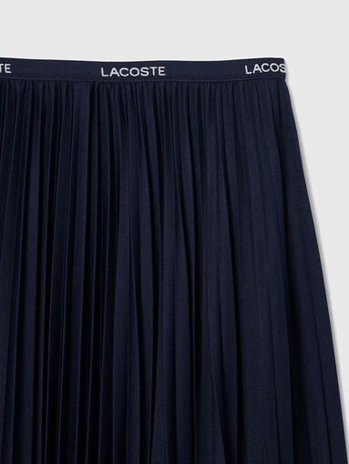 Midi pleated skirt - 4