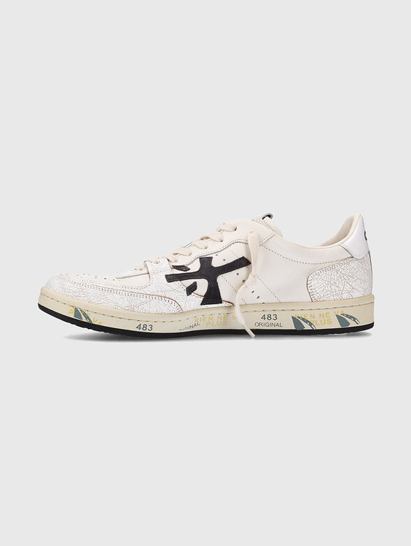 BSKT CLAY leather and suede sneakers - 4