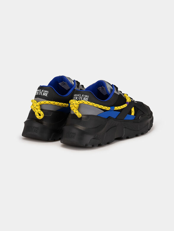 FONDO SPEEDTRACK multicolor sneakers with ties - 3