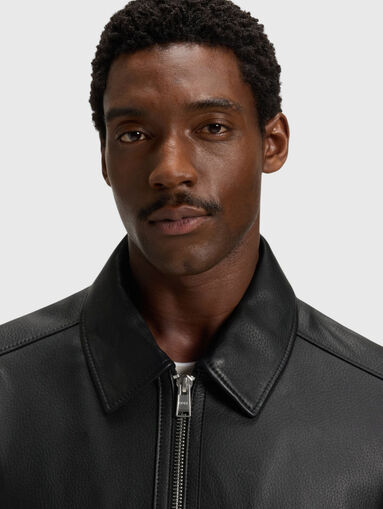 H-MAPSON4 leather jacket - 4