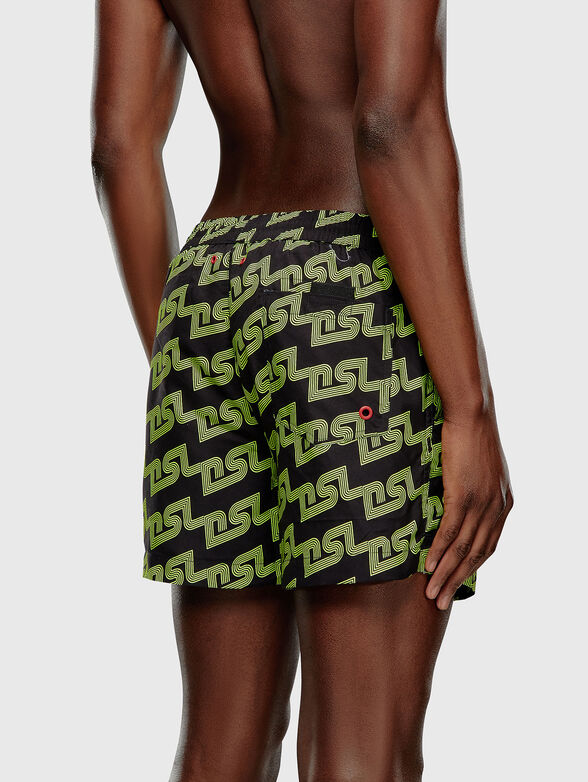 Logo print beach shorts  - 2