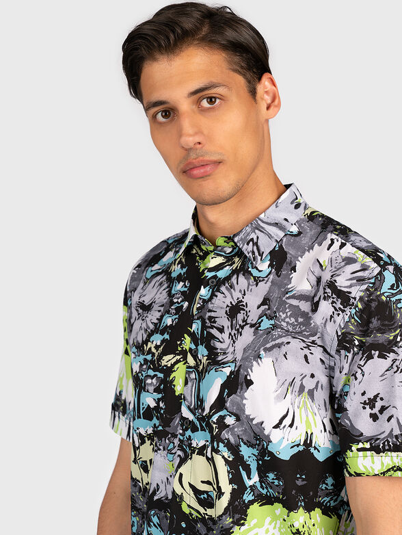 Shirt with floral print - 2