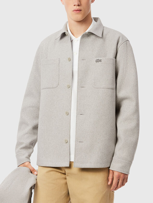 Flannel oversized shirt - 1