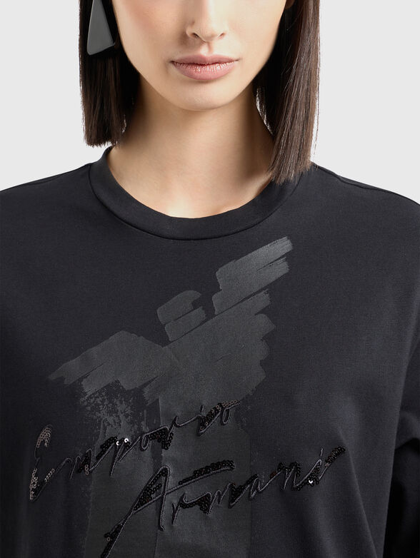 T-shirt with accent logo - 4