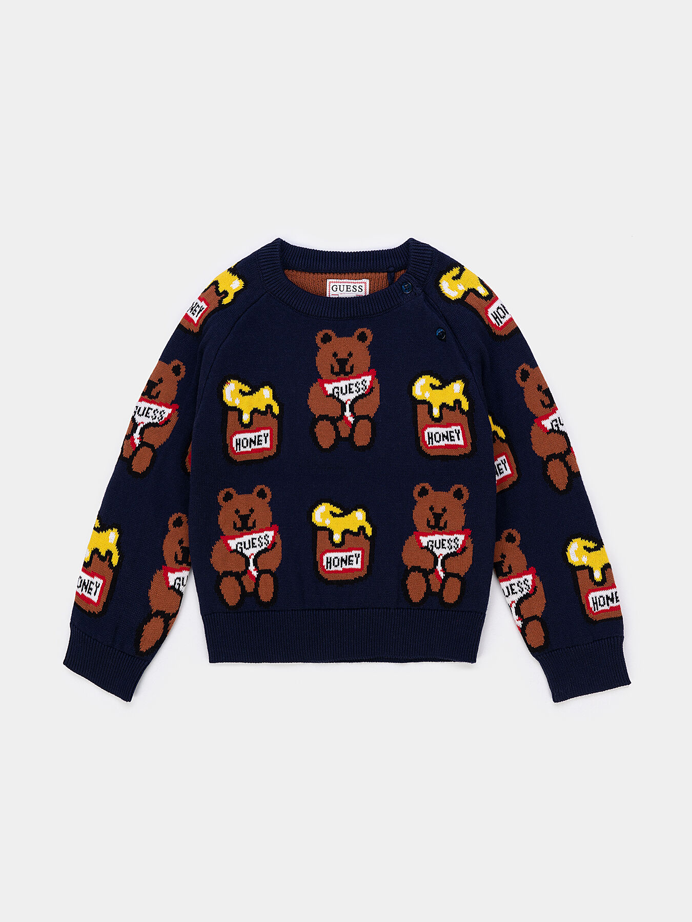 Guess teddy bear sweatshirt outlet