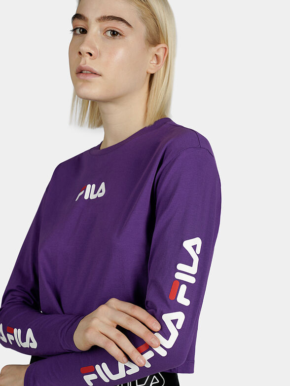 REVA Cropped purple top - 2