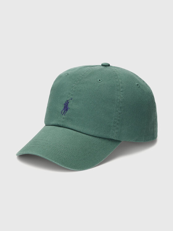 Зелена шапка с лого  - 1