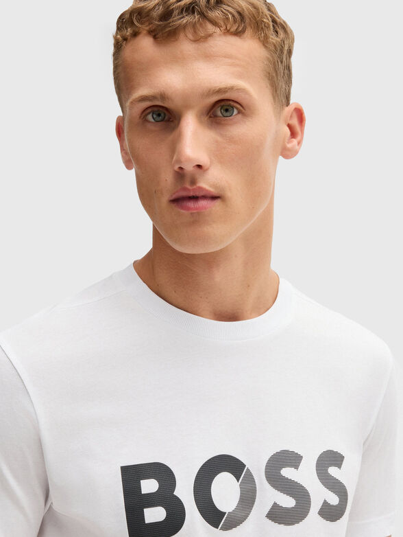 T-shir with logo print - 4