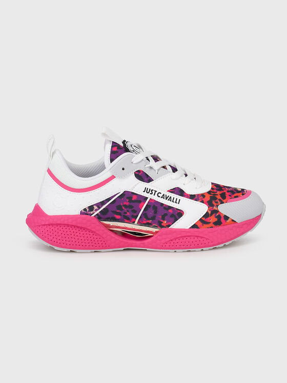 FONDO POWER sneakers with print and contrast sole - 1